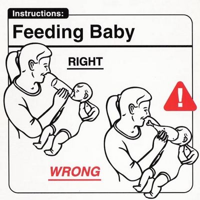 feeding baby. Feeding baby