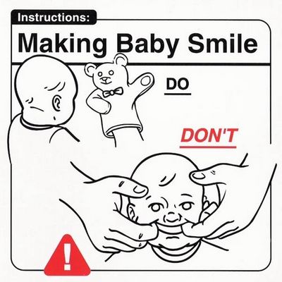 Making baby smile