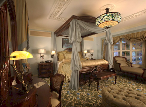 The Disneyland Dream Suite Master Bedroom