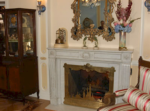 Disneyland Dream Suite Fireplace