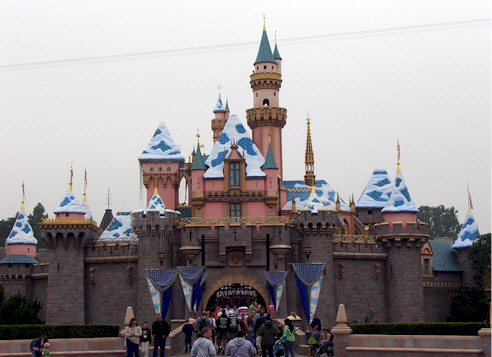 Sleeping Beauty Castle at Disneyland