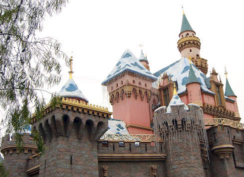 Sleeping Beauty Castle at Disneyland